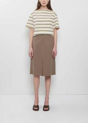 Fishtail Cotton Skirt