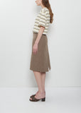 Fishtail Cotton Skirt