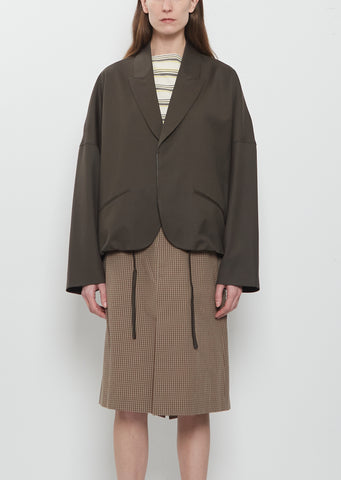 Relaxed Wool Blazer