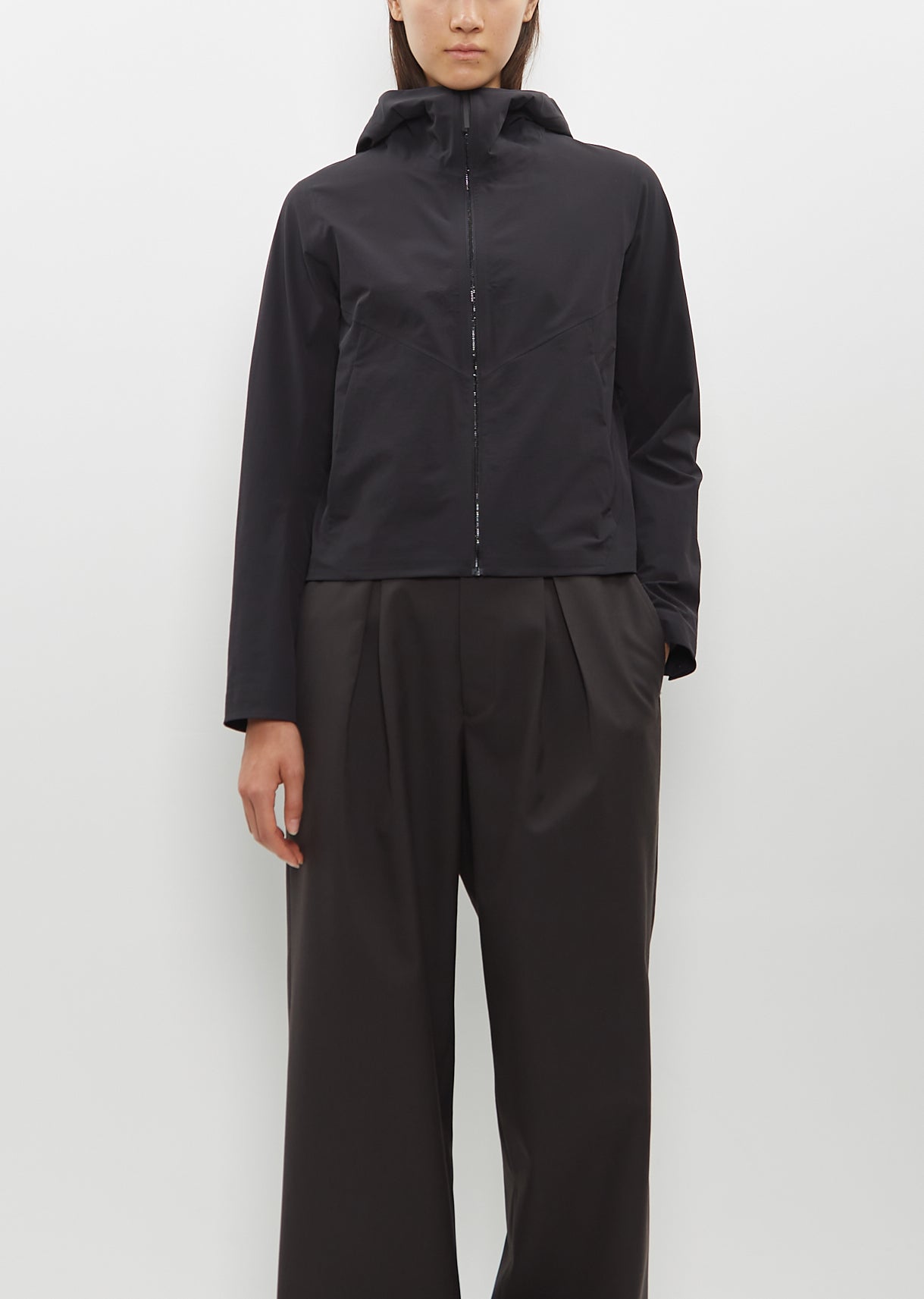Focal LT Hoody — Black – La Garçonne