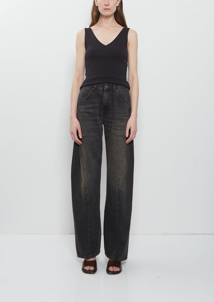 Big Twisted Seam Cotton Jean