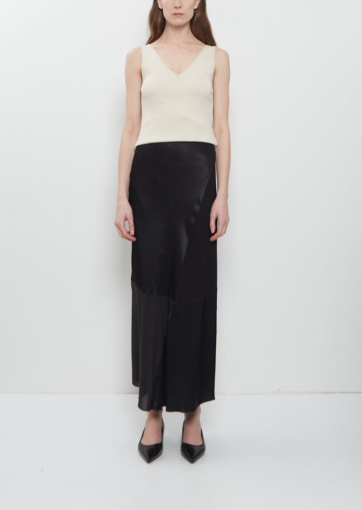 Long Patchwork Skirt