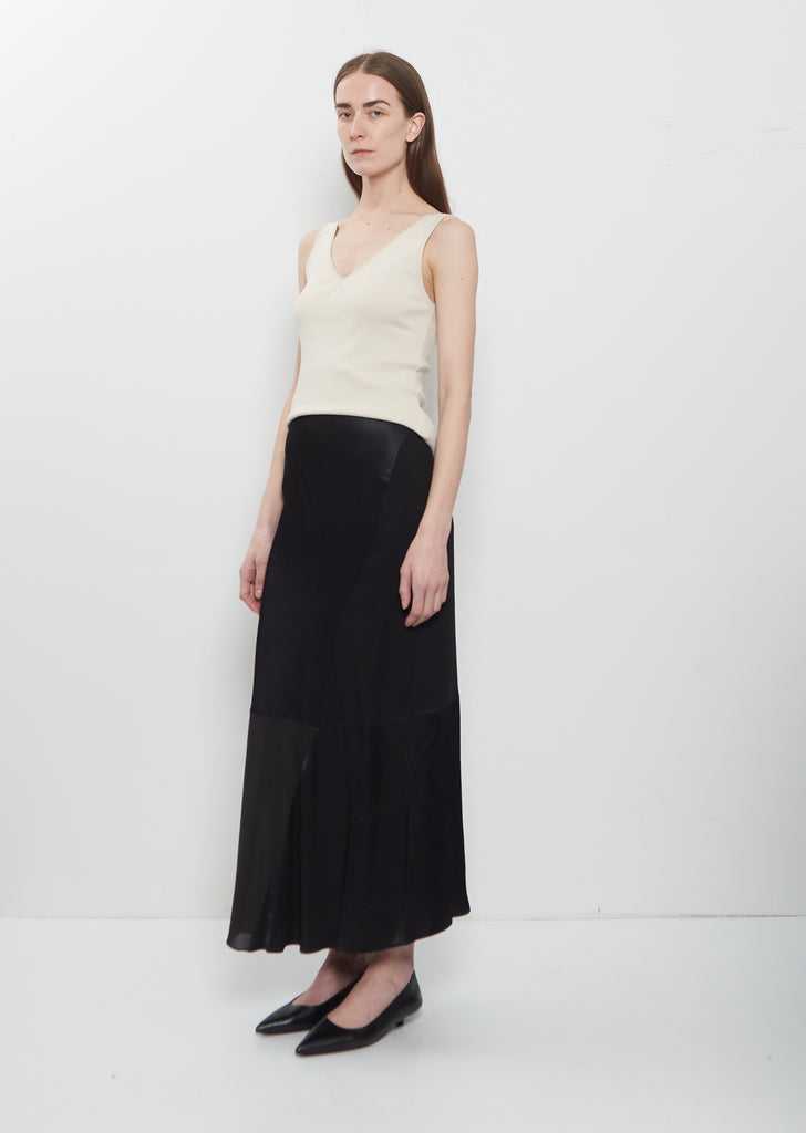 Long Patchwork Skirt