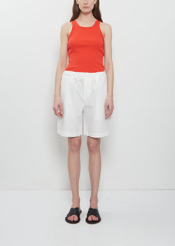 Ed Unlined Cotton Drawstring Shorts