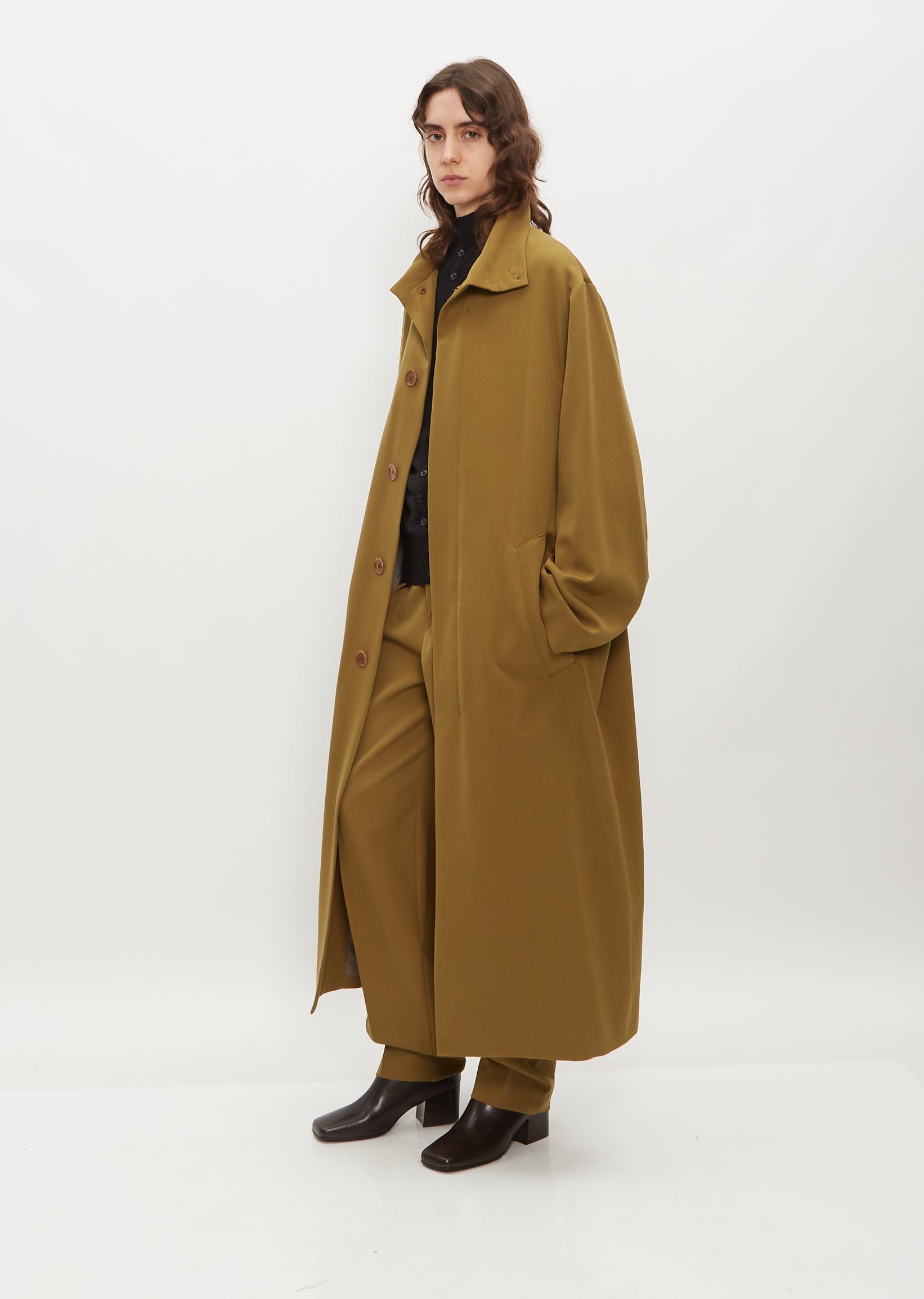 Soft Wool Overcoat – La Garçonne