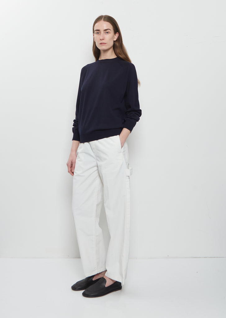 Frankie Drawstring Technical Nylon Worker Trousers