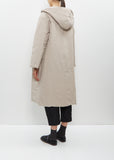 Technical Wool Downcoat