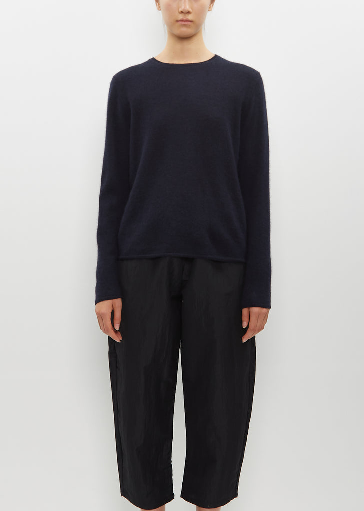 Silk Cashmere and Alpaca Knit — Night