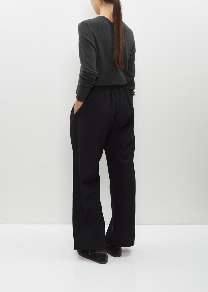 Wool Crepe Trousers