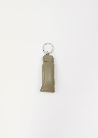 Wadded Key Holder — Dark Sage