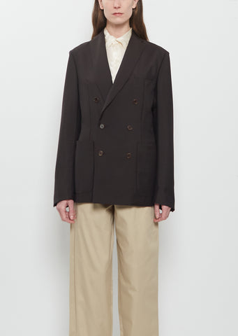 Mohair Car Long Jacket