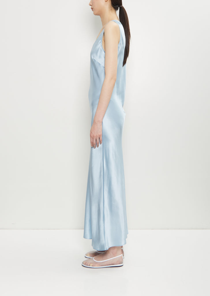 Silk Bow Detail Camisole Dress
