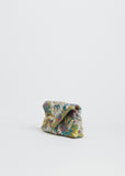 Embellished Jacquard Envelope Clutch