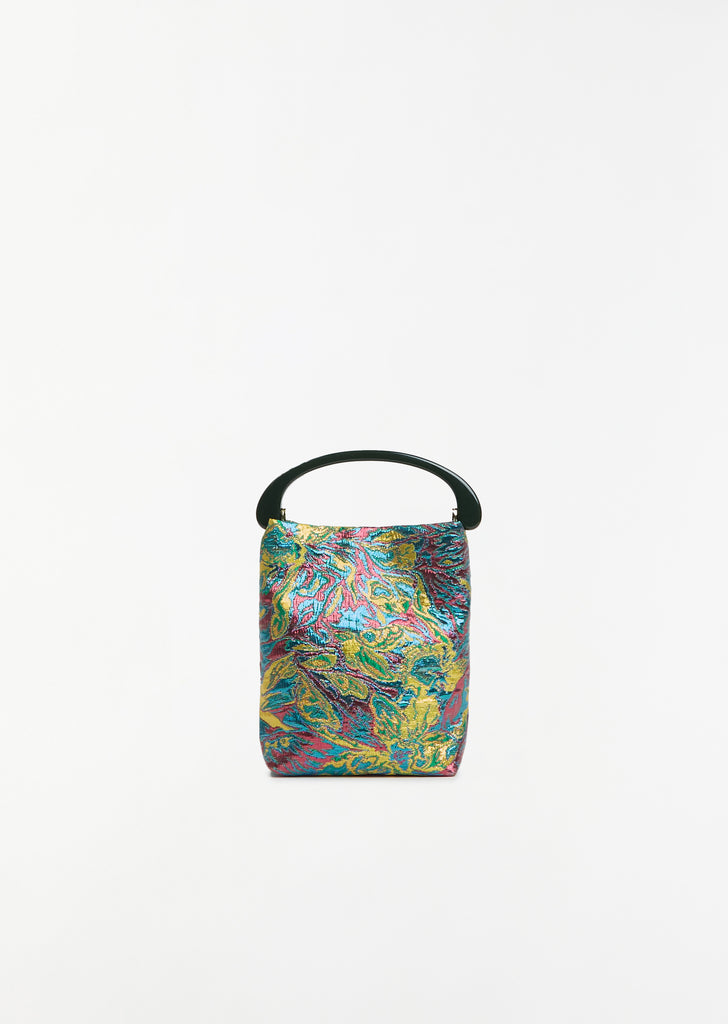 Crisp Jacquard Bag — Lemon