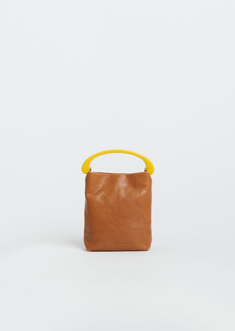 Crisp Leather Bag — Tan