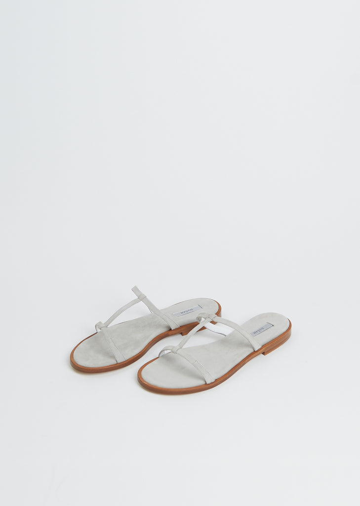 Suede Lips Sandal