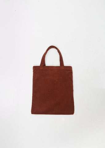 Velvet Tiny Bag — Rust