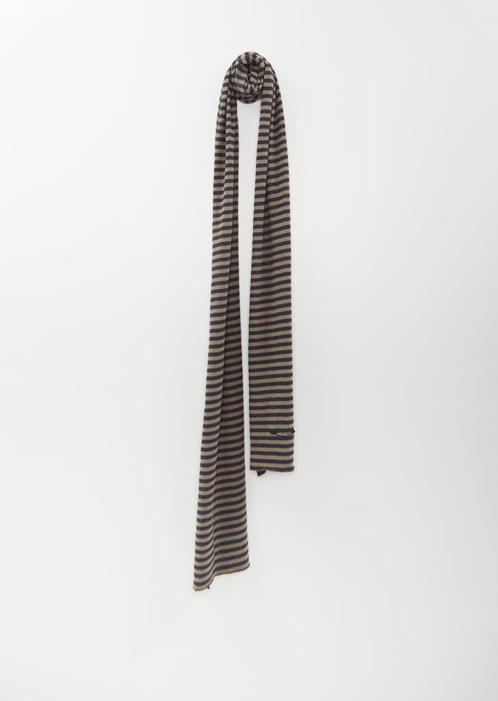 Sciarpone Riga Stripe Scarf — Slate