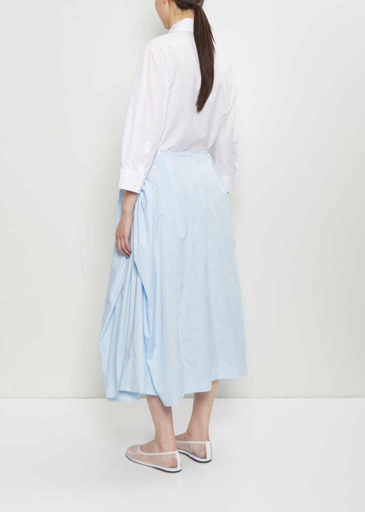 Cotton Bow Hip Detail Skirt