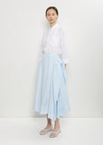 Cotton Bow Hip Detail Skirt