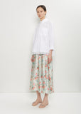 Cotton Ribbon Trim Shirt