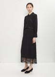 Ribbon Lace Trim Easy Skirt
