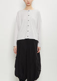 Cotton Round Neck Cardigan