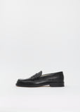 Soft Leather Loafer — Black