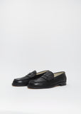 Soft Leather Loafer — Black