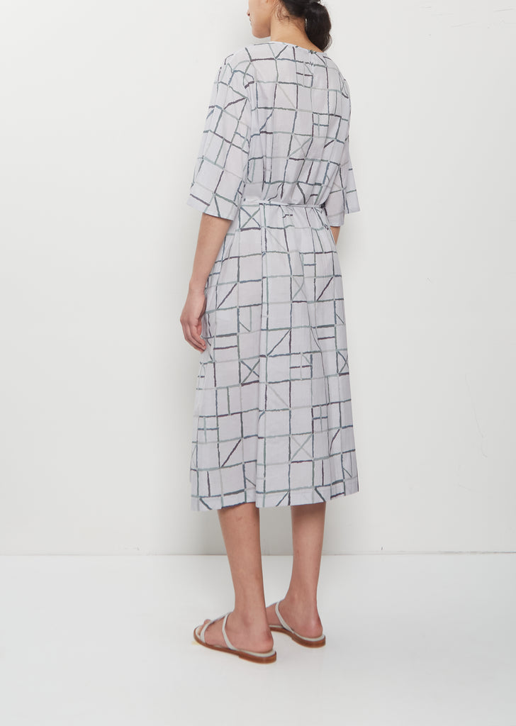 Reflection Cotton Silk Dress