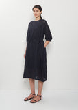 Sitoa Embroidered Linen Dress