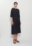 Sitoa Embroidered Linen Dress