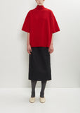 Technical Silk Pull-On Skirt
