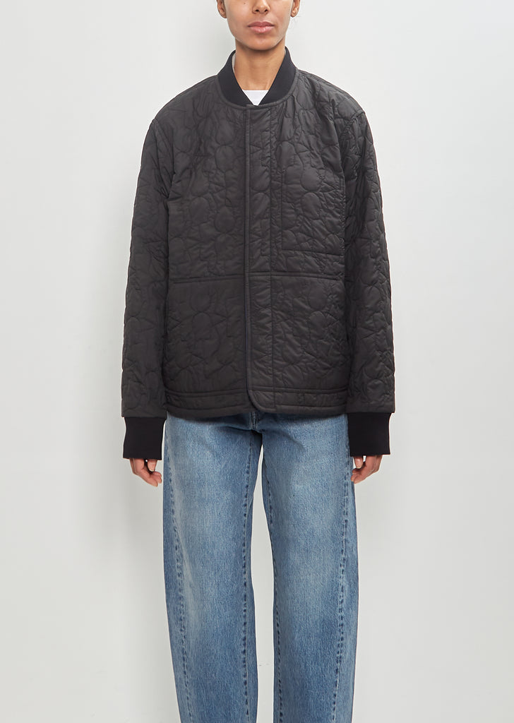 Henry Reversible Jacket — Black / China Blue