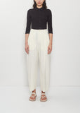 Belted Wool Pants