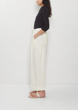 Belted Wool Pants