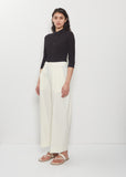 Belted Wool Pants