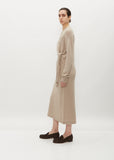 Organic Cotton & Recycled Cashmere Knot Dress
