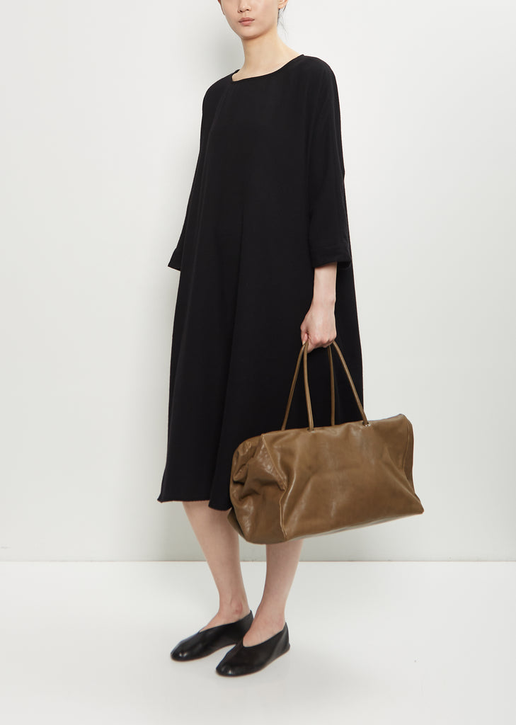 Matte Shoulder Bag — Khaki