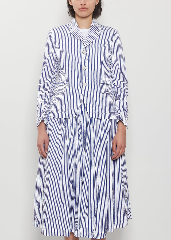 Tailored Cotton Blazer