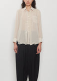 Button-Up Georgette Shirt