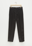Cotton Chino Pants — Black