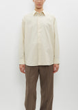 Washed Finx Twill Shirt – Light Beige