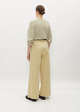 Washed Heavy Chino Wide Pants