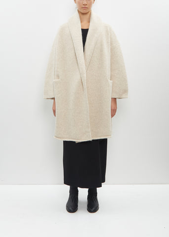 Capote Coat — Ecru