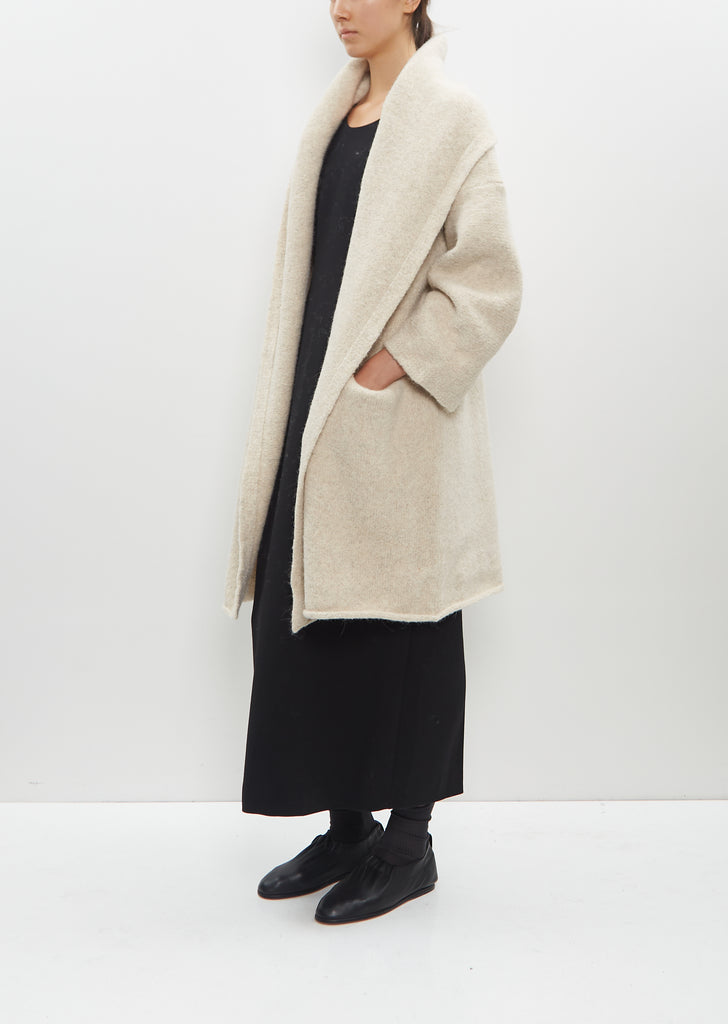 Capote Coat — Ecru