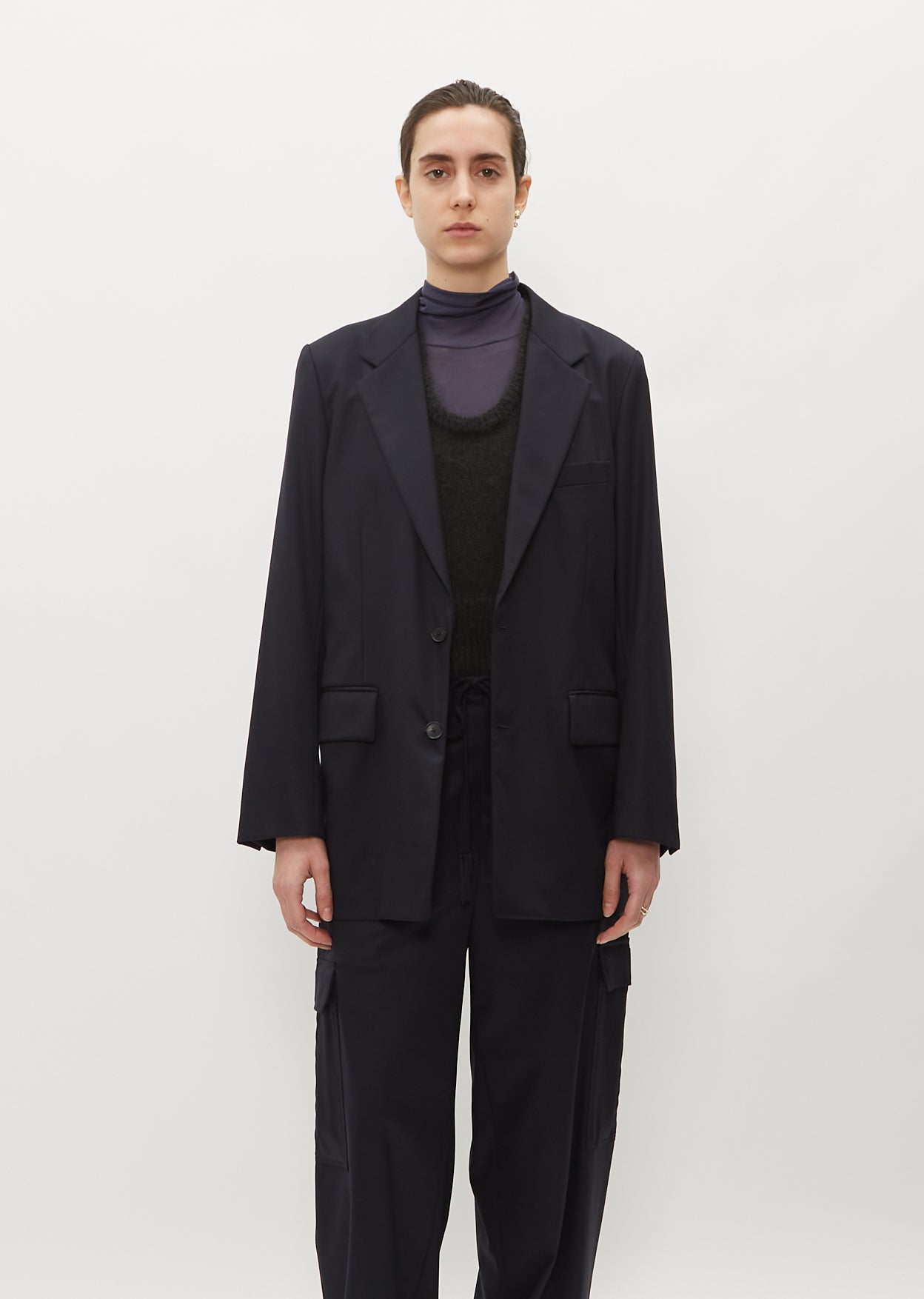 Super Fine Wool Twill Jacket – La Garçonne