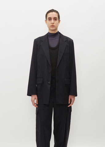 Super Fine Wool Twill Jacket