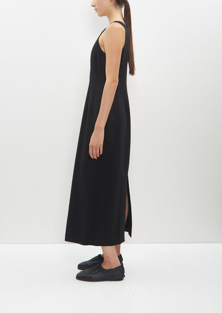 Tense Wool Double Cloth Dress