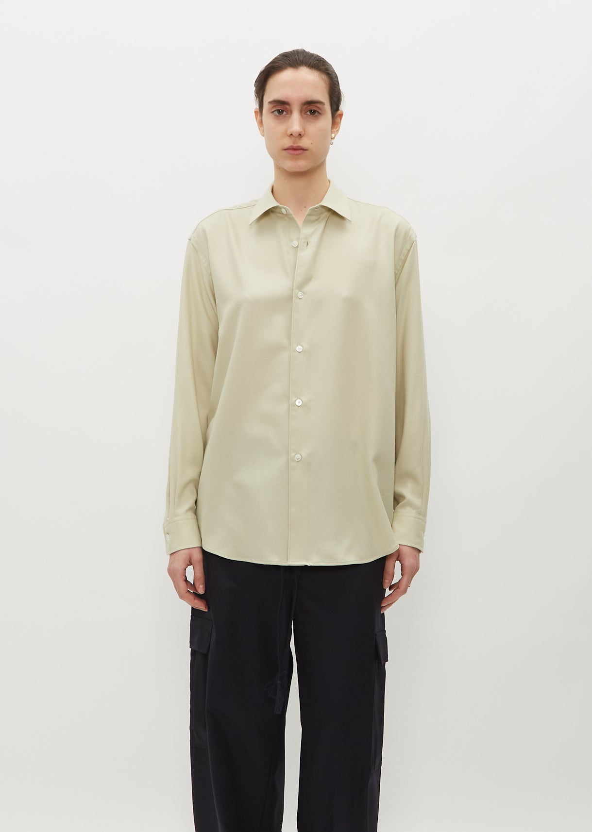 Super Light Wool Shirt – La Garçonne